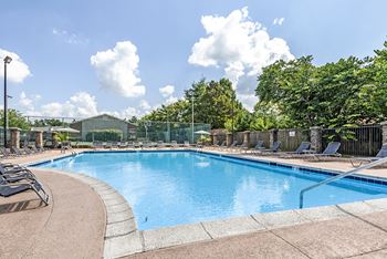 Glimmering Pool at Canter Chase Apartments, Louisville, KY